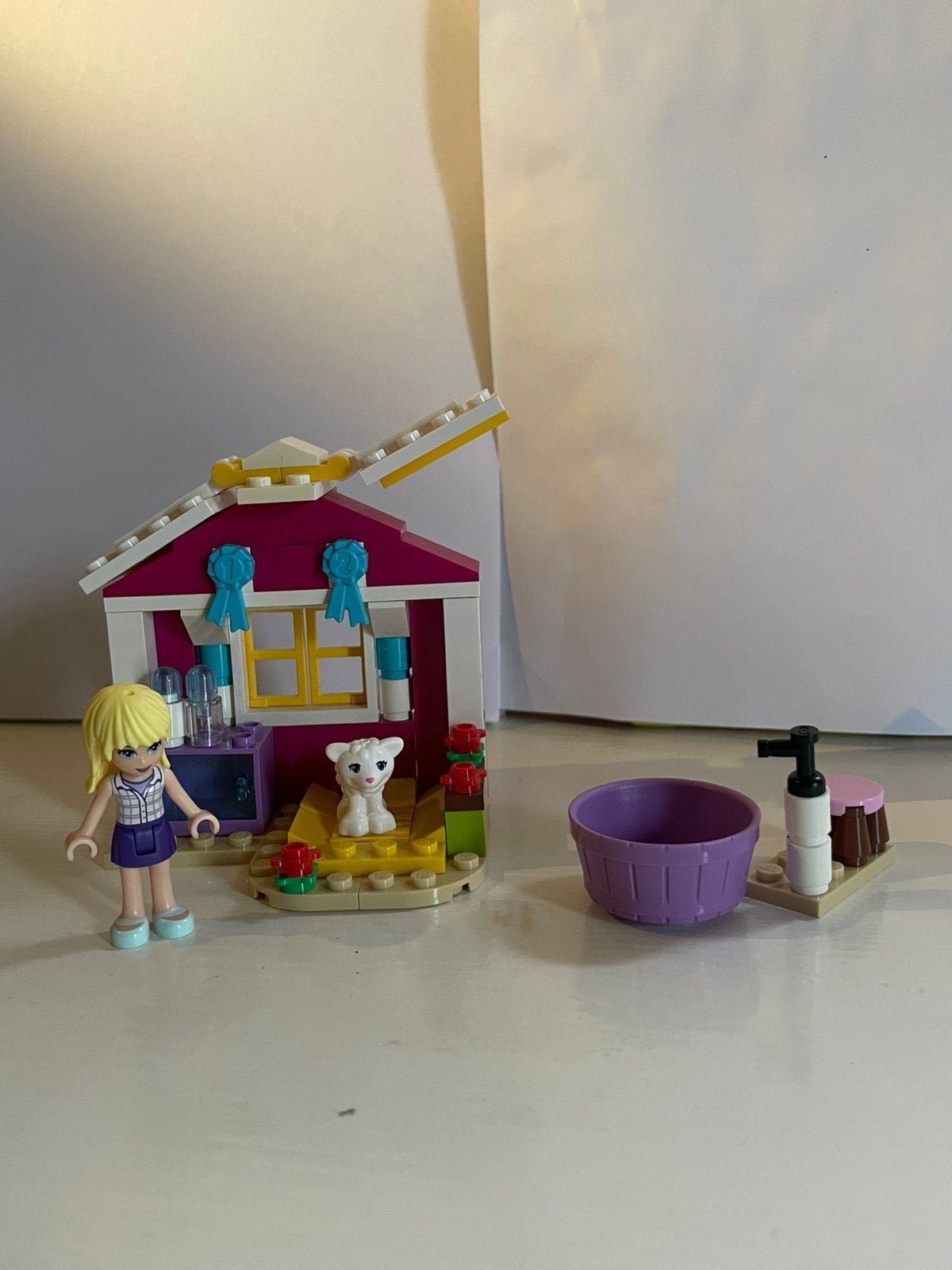 Lego Friends Set Stephanie’s lammetje, Lego, Friends, Ophalen of Verzenden, Complete set
