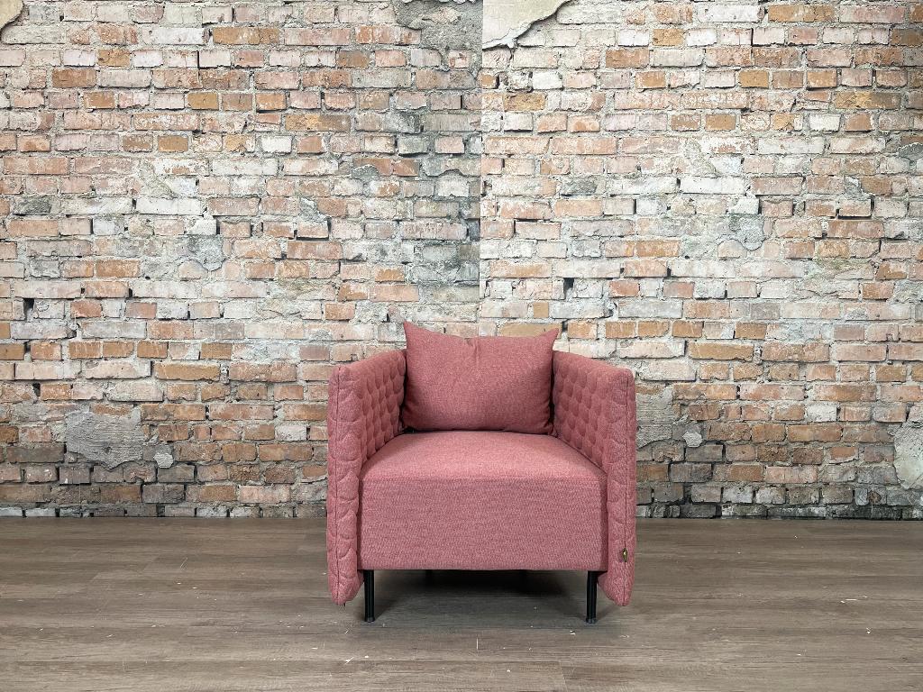 Naughtone Cloud Plain roze bij TheReSales, Huis en Inrichting, Fauteuils, Ophalen, Minder dan 75 cm, Design, Zo goed als nieuw