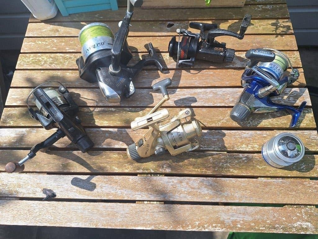 5 molentjes voor werphengel, Ophalen, Gebruikt, Molen
