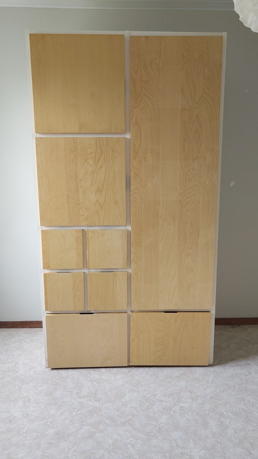 Kledingkast Ikea RAKKE (Visthus), Huis en Inrichting, Kasten | Kledingkasten, Gebruikt, 50 tot 100 cm, 150 tot 200 cm, 50 tot 75 cm