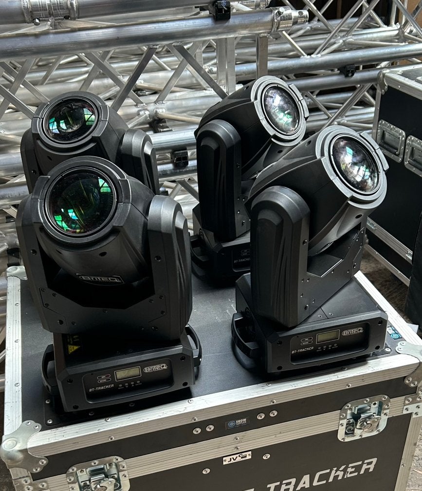 Briteq BT-Tracker beam movinghead set, Ophalen, Zo goed als nieuw, Licht