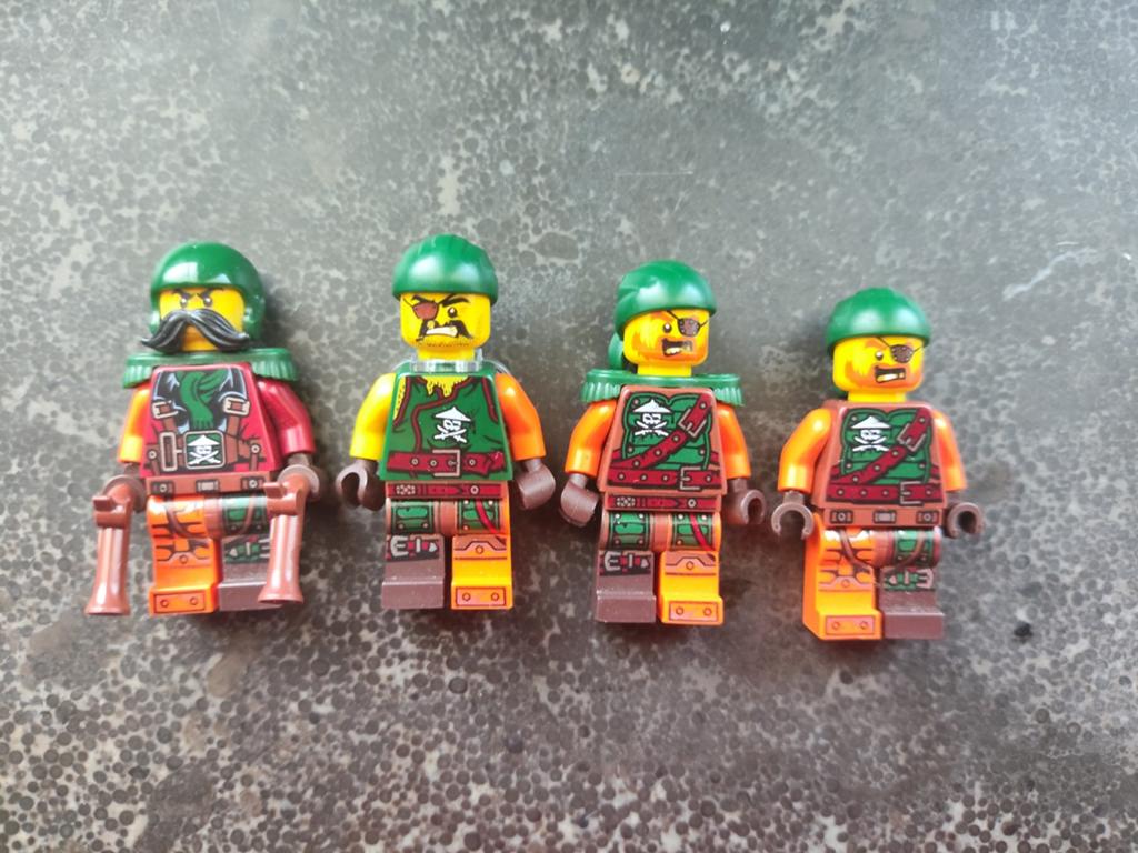 Lego Ninjago Skybound Villains Minifiguren Poppetjes Figuren, Inclusief minifiguren, Lego, Ophalen of Verzenden, Zo goed als nieuw
