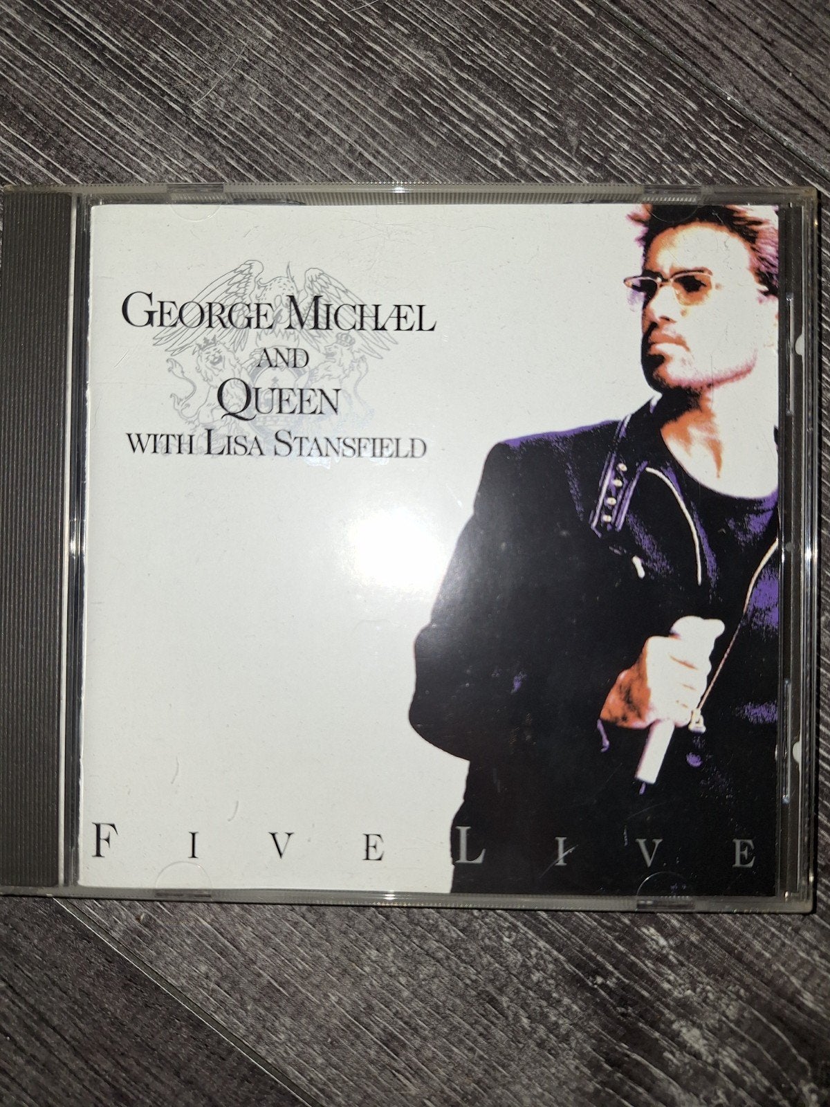 George Michael & Queen - Five Live CD (met Lisa Stansfield), Cd's en Dvd's, Inclusief doosje, Ophalen of Verzenden, Zo goed als nieuw