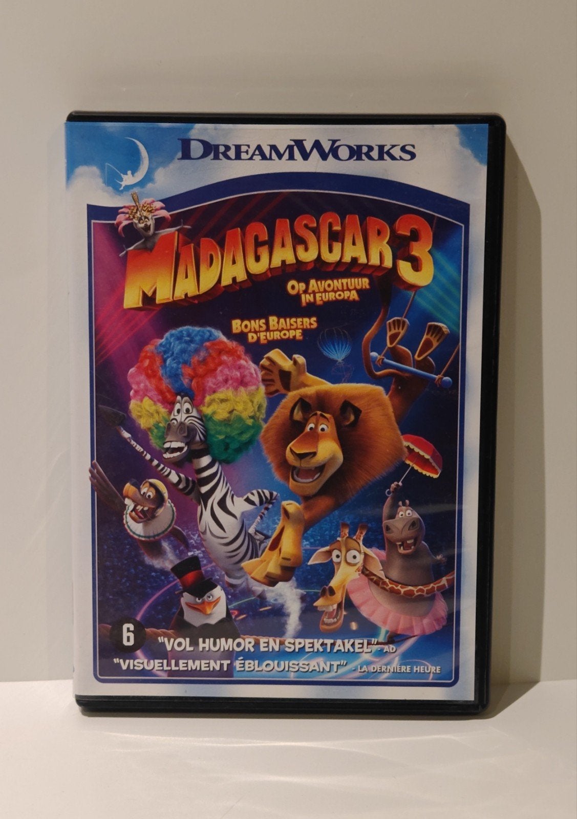 Madagascar 3: Europe's Most Wanted DVD Nederlands gesproken, Nederlands, Animatie, Amerikaans, Ophalen of Verzenden