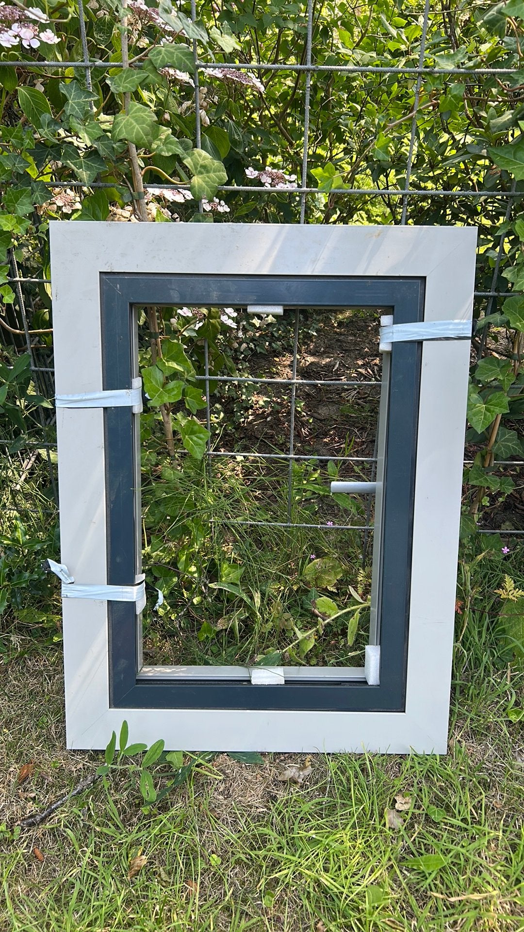 draaikiep raam zonder glas, Ophalen, Kunststof, Minder dan 75 cm, Deurkozijn