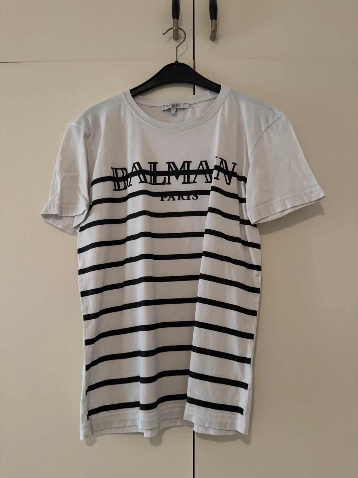 BALMAIN Dames T-shirt, Ophalen of Verzenden, Zo goed als nieuw, Korte mouw