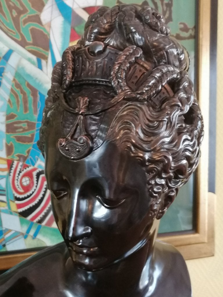 antiek bronze diana 51 cm, Ophalen