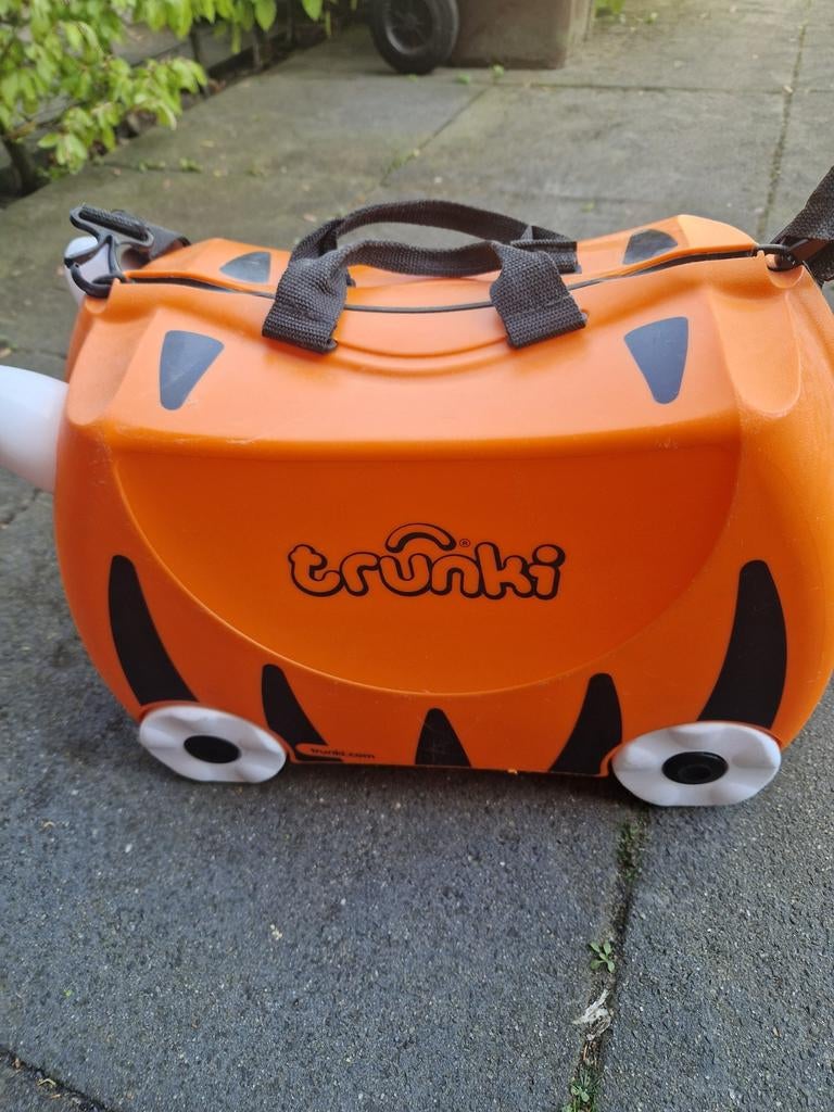 Trunki koffer, Sieraden, Tassen en Uiterlijk, Koffers, Ophalen, Gebruikt, Hard kunststof, Minder dan 50 cm