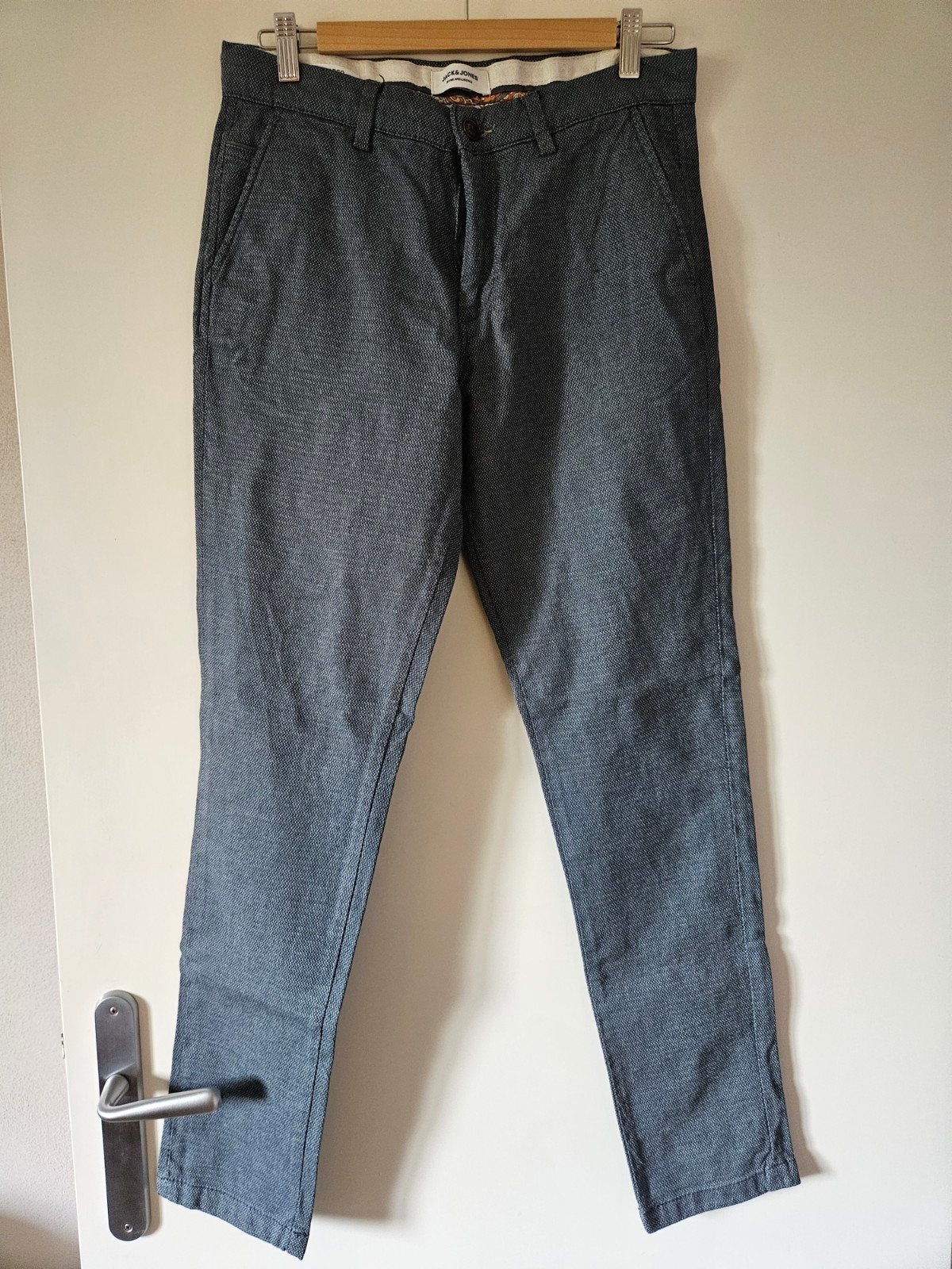 Jack & Jones zomer broek blauw 31 32 zgan, Kleding | Heren, Broeken en Pantalons, Ophalen of Verzenden, Zo goed als nieuw, Jack & Jones