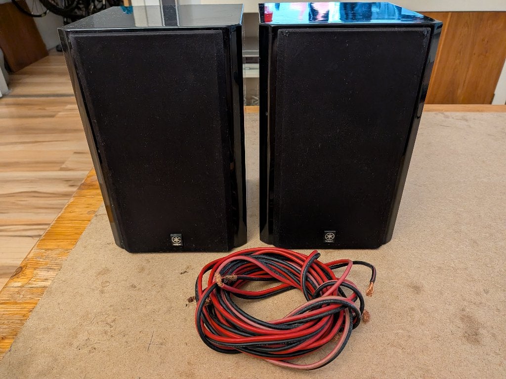 yamaha speakers, Gebruikt, Inclusief kabels, Speakerset, Yamaha