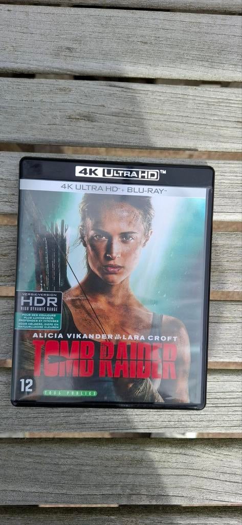 Tomb Raider 4K Ultra HD Blu-ray, Cd's en Dvd's, Blu-ray, Ophalen of Verzenden
