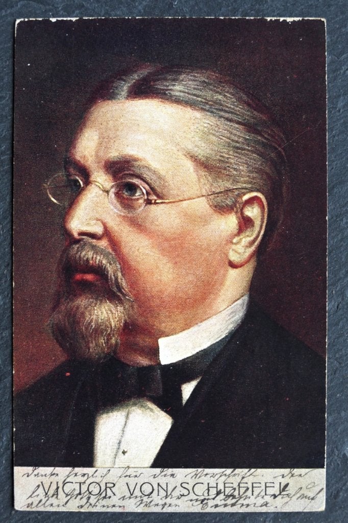 Victor von Scheffer, 1905, Duitse dichter en romanschrijver, Verzenden, Voor 1920, Gelopen, Sterren en Beroemdheden