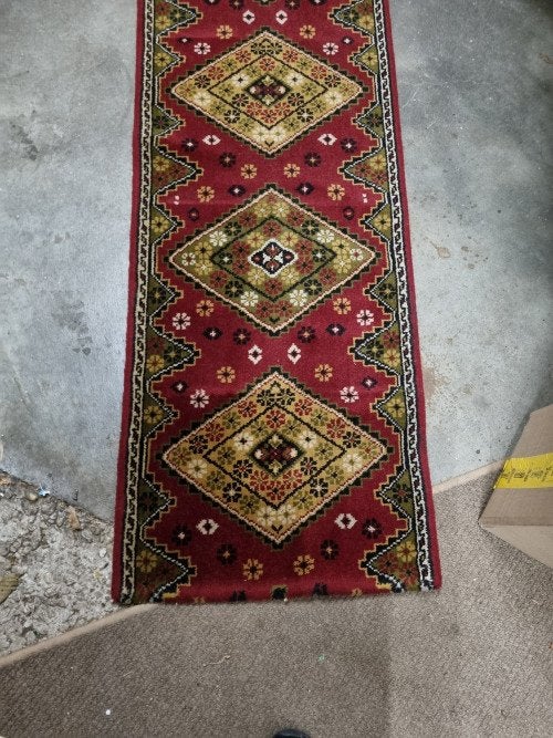 loper vintage voor hal of trap met prent, Ophalen of Verzenden, 'T Olde Gre-j, Info@toldegrej.nl, Endepoelstraat 20f Didam