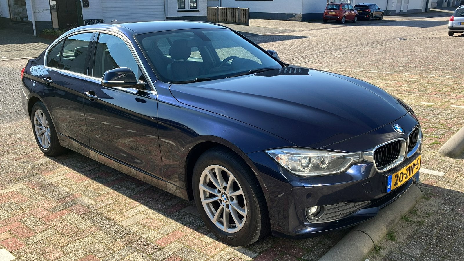 BMW 3-Serie 1.6 316I AUT 2013 Blauw metalic, Automaat, 4 cilinders, Blauw, Origineel Nederlands