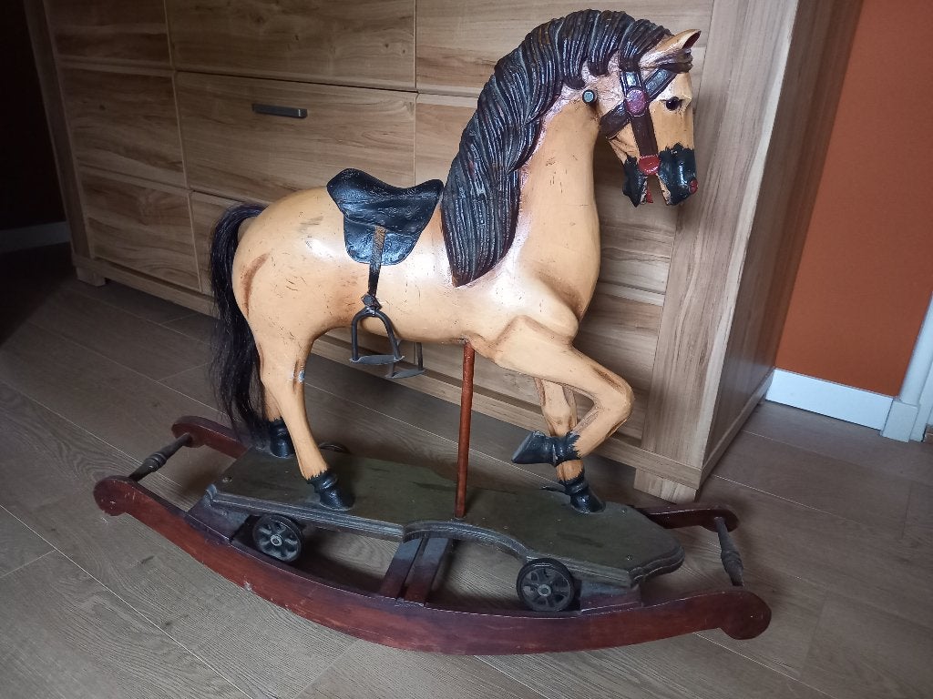 hobbel paard, Kinderen en Baby's, Speelgoed | Hobbelfiguren, Ophalen, Gebruikt