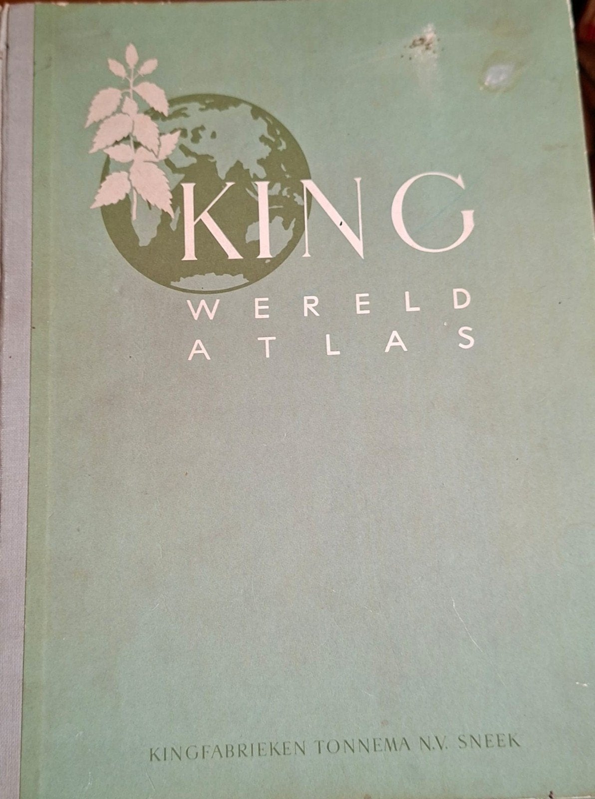 Kingatlas van de Gehele Aarde - 1958, Gelezen, Overige atlassen, 1800 tot 2000, Wereld