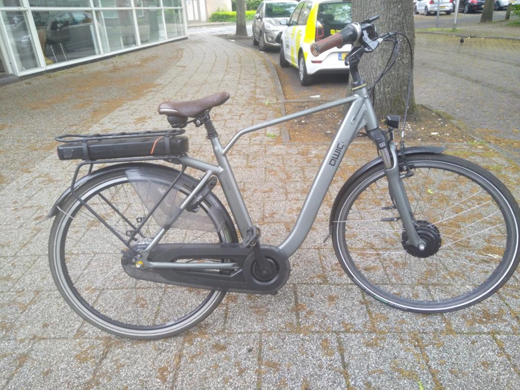 Nette Qwic Trend Elektrische Herenfiets 28 Inch 7V Rijklaar!, Ophalen of Verzenden, Zo goed als nieuw