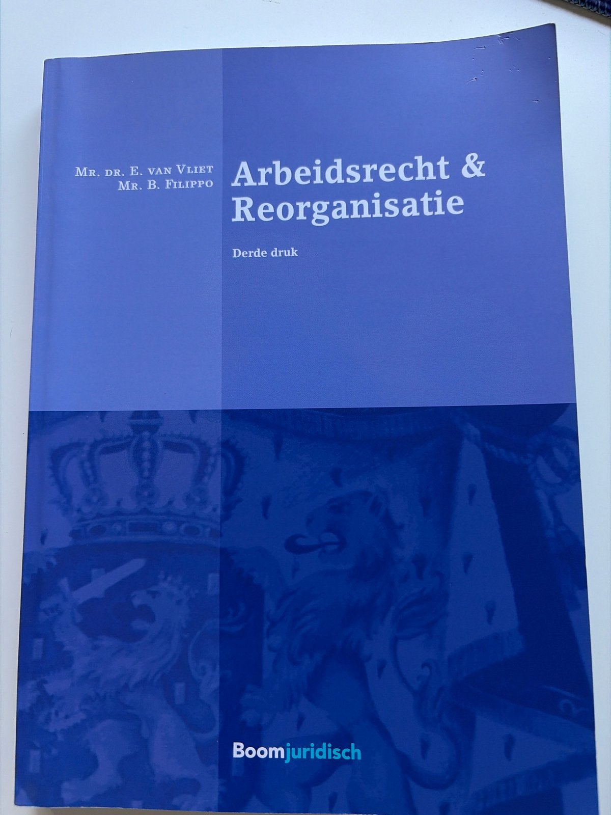 Arbeidsrecht & Reorganisatie - Derde druk, Ophalen of Verzenden, Gamma, Zo goed als nieuw, HBO