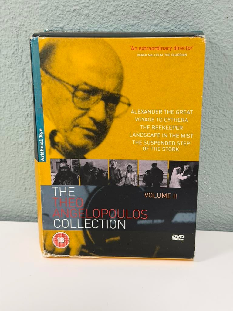 Theo Angelopoulos Collection Vol 2 DVD boxset Artificial Eye, Cd's en Dvd's, Vanaf 16 jaar, Ophalen of Verzenden, Zo goed als nieuw