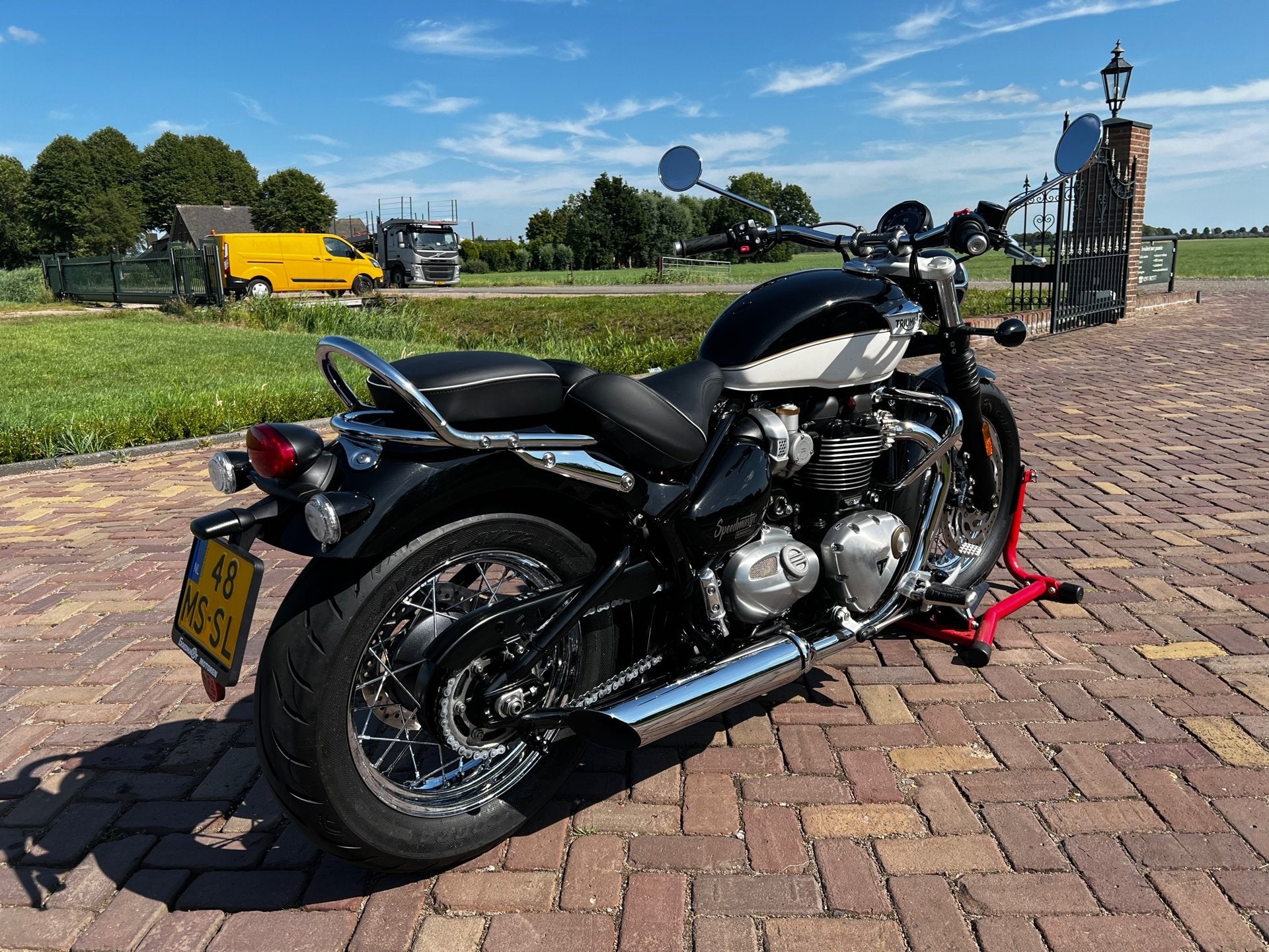 Triumph Chopper Bonneville Speedmaster 1200, Traction Control, Chopper, Bedrijf, Meer dan 35 kW