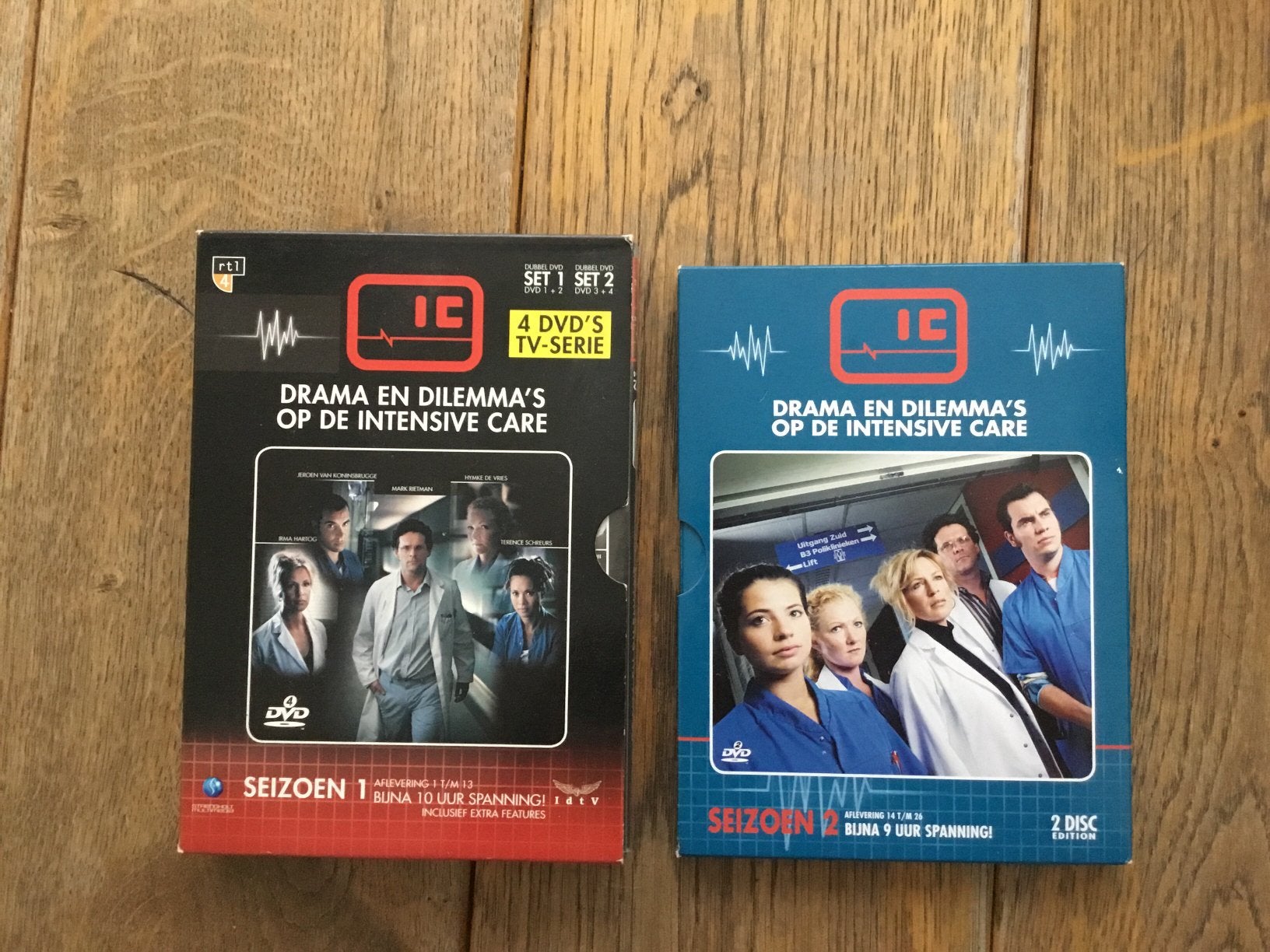 IC: Drama en dilemma's op de Intensive Care - Seizoen 1 & 2, Vanaf 12 jaar, Ophalen, Gebruikt, Drama