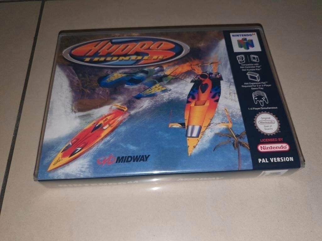 Hydro Thunder N64 Game Case, 1 speler, Verzenden, Zo goed als nieuw, Vanaf 3 jaar