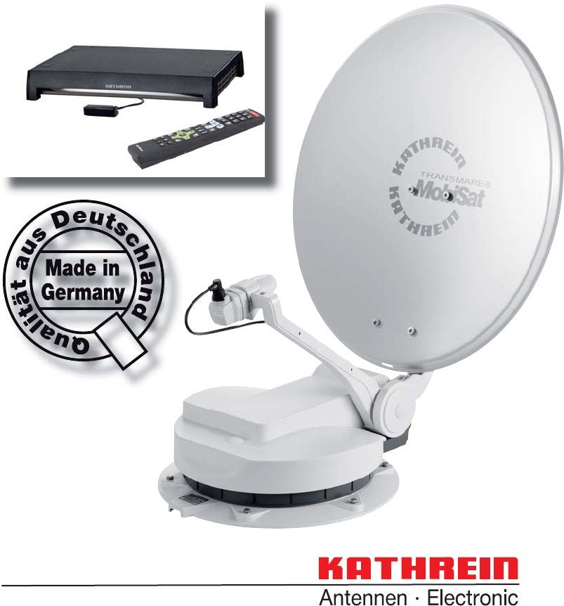 Kathrein MobiSet 3 digital CAP 710 Satellietset automatisch, Ophalen, Gebruikt, (Schotel)antenne, Overige merken