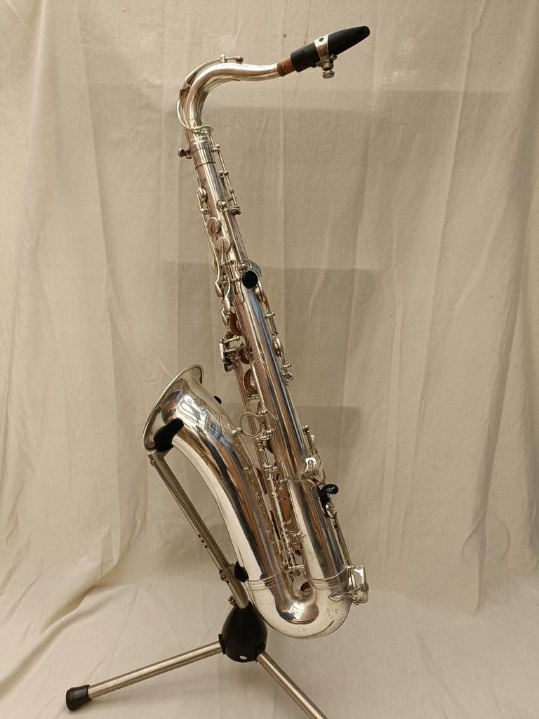 Tenor Saxofoon Selmer SA 80 verzilverd - Prima Staat, Ophalen, Gebruikt, Tenor