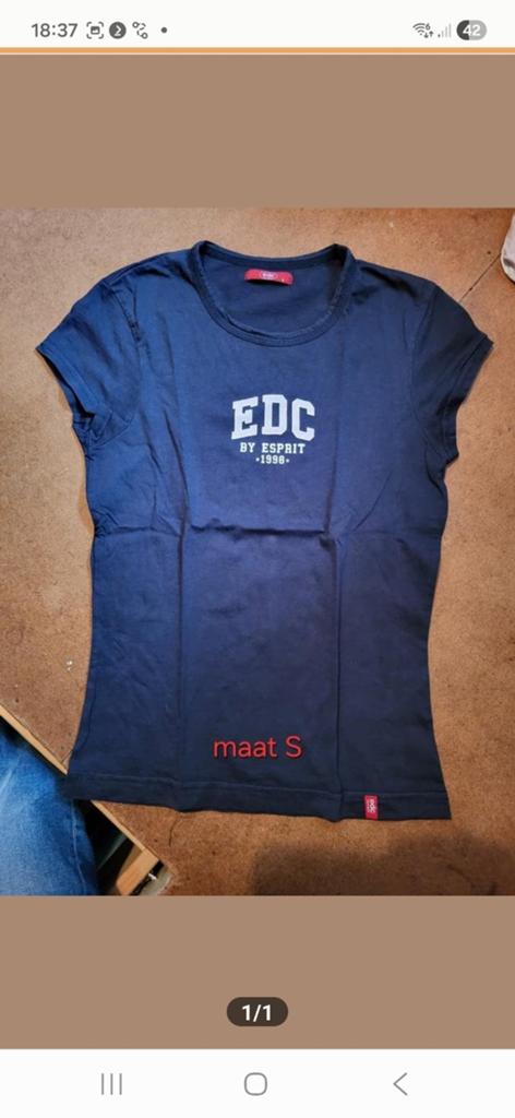 T-shirt maat S €5, Ophalen of Verzenden, Zo goed als nieuw, Korte mouw