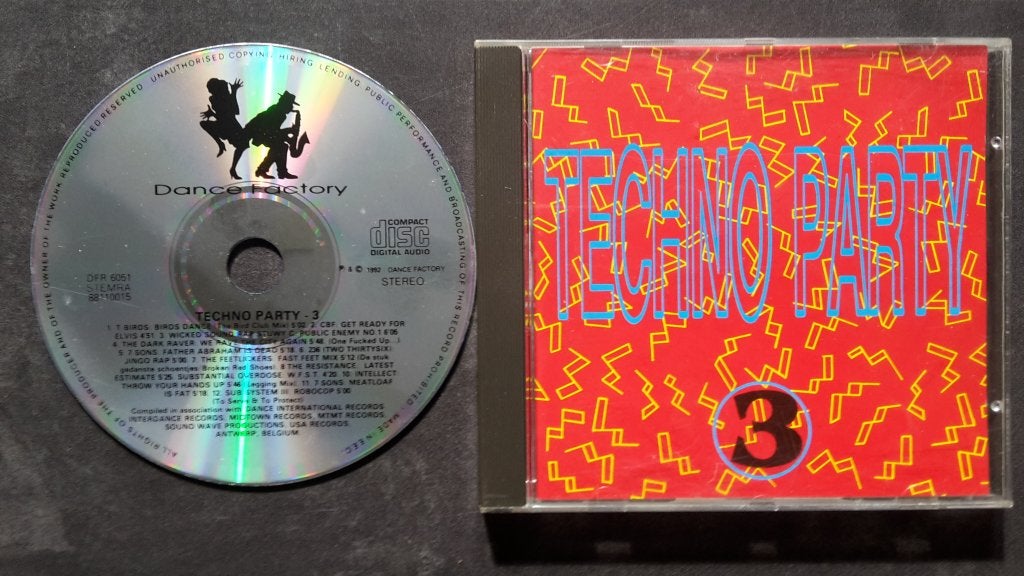 CD - Techno Party 3 - Hardcore Oldschool 1992, Ophalen of Verzenden, Zo goed als nieuw, Overige genres