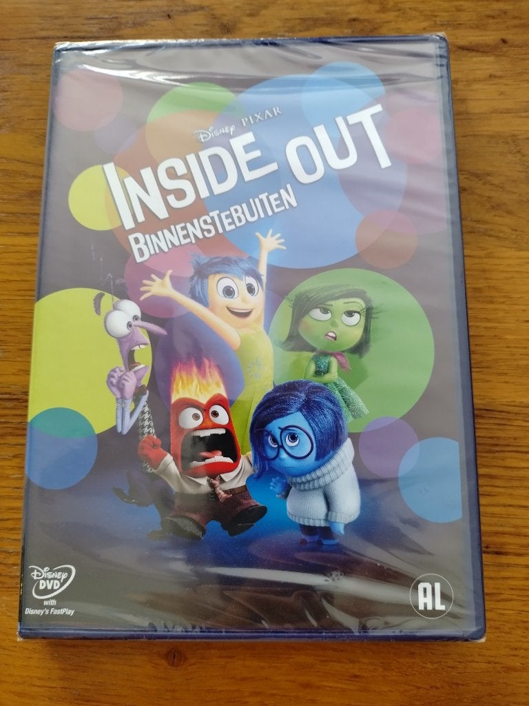 Inside out / Binnenstebuiten. (dvd nieuw), Ophalen, Animatie, Nederlands, Nieuw in verpakking