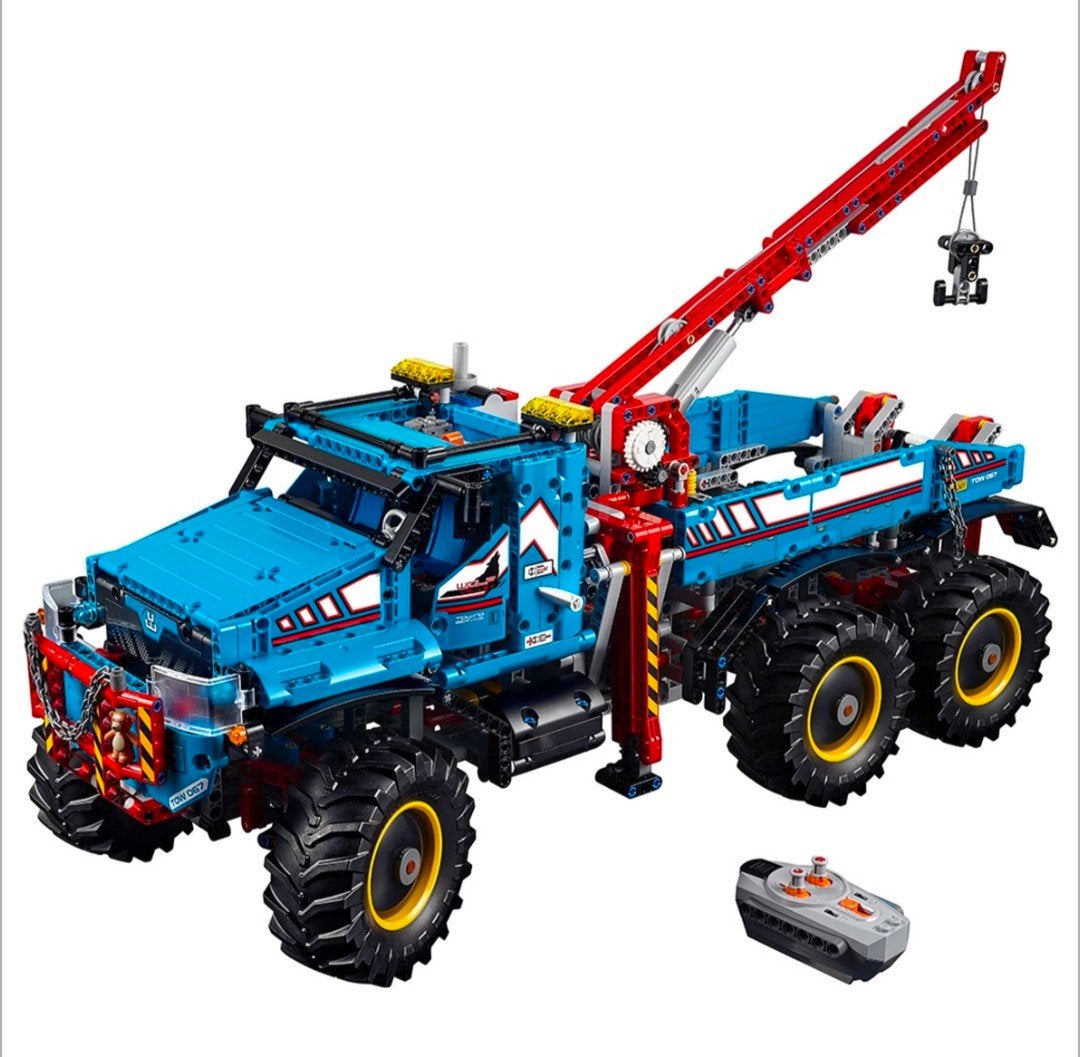 LEGO Technic All-Terrain Takelwagen (42070), Ophalen of Verzenden, Zo goed als nieuw, Overige merken