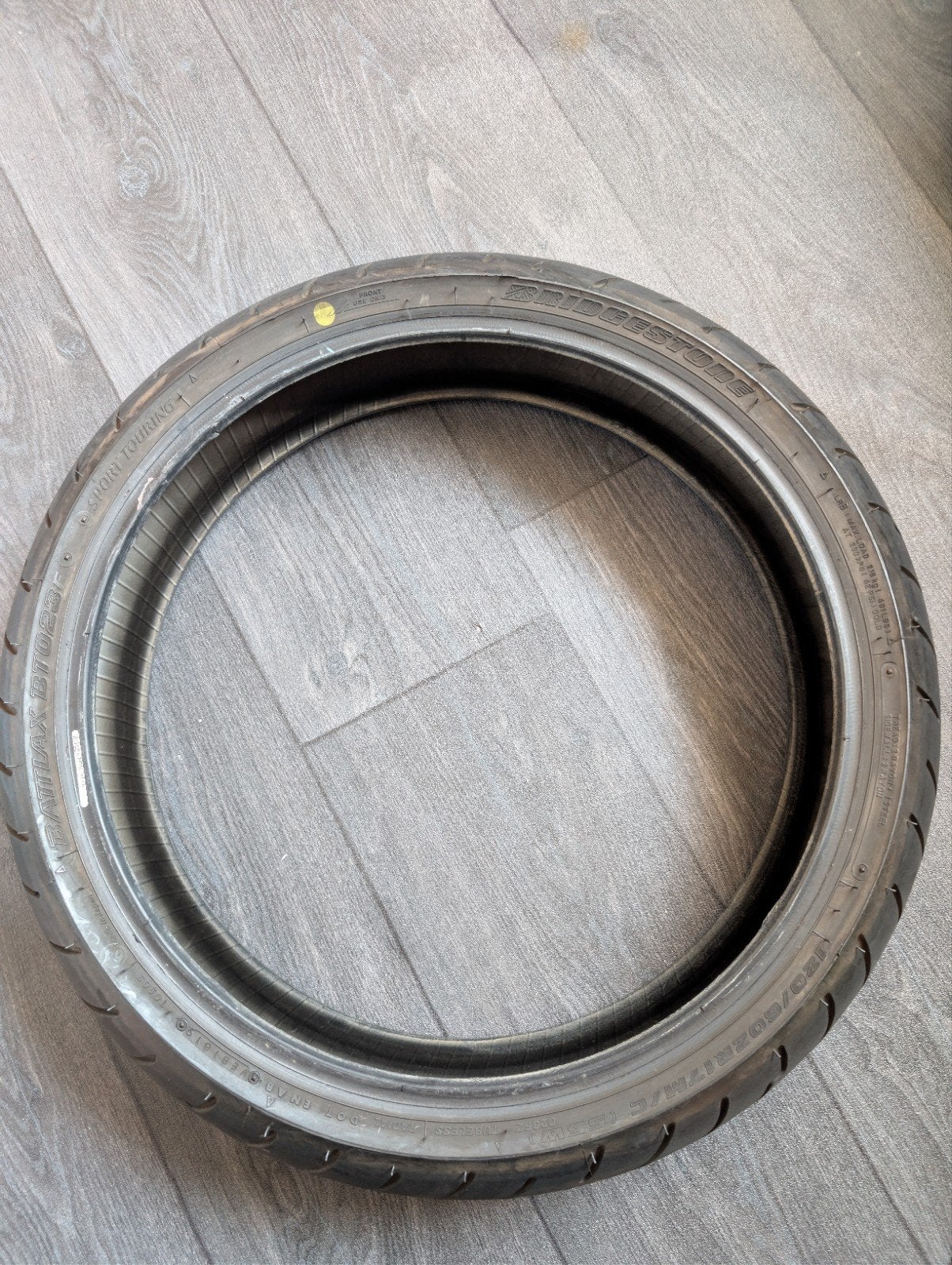 Bridgestone Battlax BT023 120/60-ZR17, Motoren, Ophalen