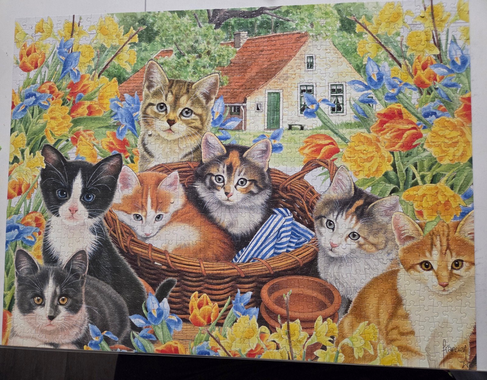leg puzzel 950, Ophalen of Verzenden