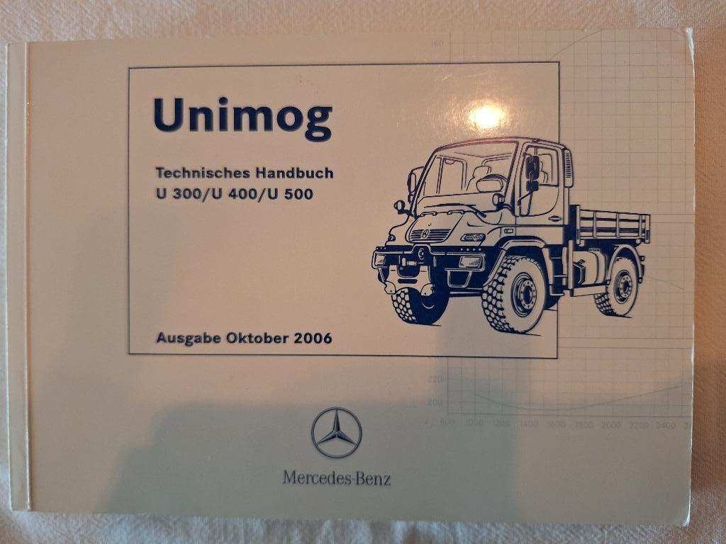 technisch Handboek Mercedes Unimog U 300 /400 /500  Okt 2006, Ophalen of Verzenden, Nieuw, Mercedes