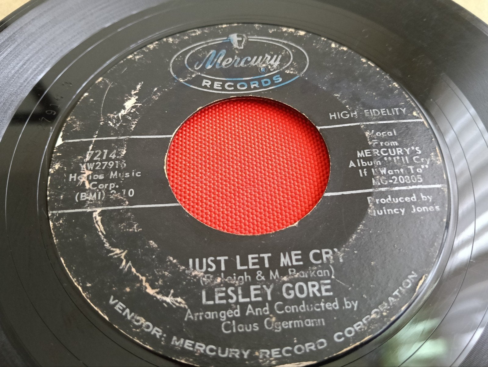 LESLEY GORE 1963 MERCURY LABEL FEMALE ROCK, Verzenden, Zo goed als nieuw, Pop