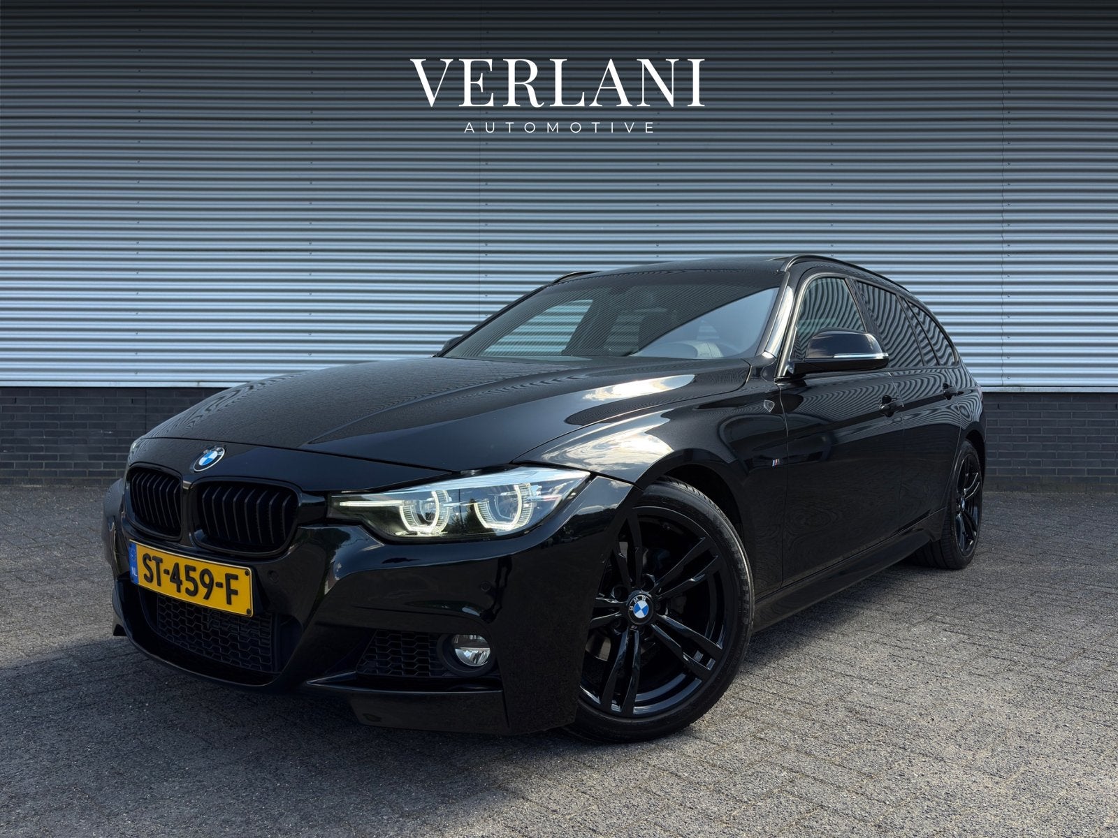 BMW 318i 2018 | M Pakket | HK | Trekhaak | Automaat | NL NAP, Automaat, Dealer onderhouden, 1465 kg, Zwart