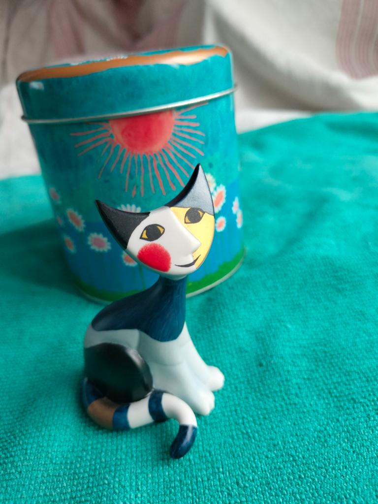 Vintage Brocante poes kat Rosina Wachtmeister, Antiek en Kunst, Ophalen of Verzenden