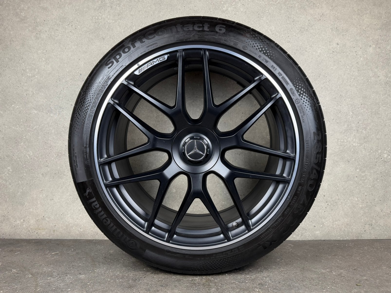 Mercedes-Benz GLE 53 / 63 AMG W167 A167 22 INCH Velgen, Gebruikt, 285 mm, Banden en Velgen, Germany