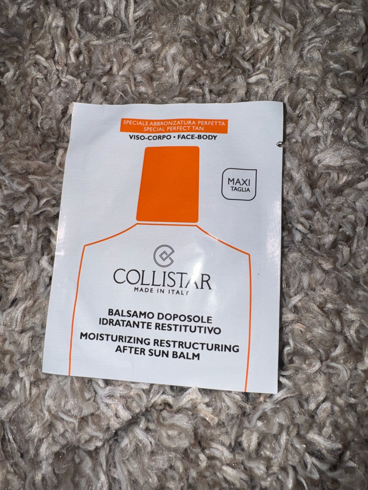 Collistar Special Perfect Tan After Sun Balm 8ml, Ophalen of Verzenden, Nieuw, Zonnebrand of After Sun