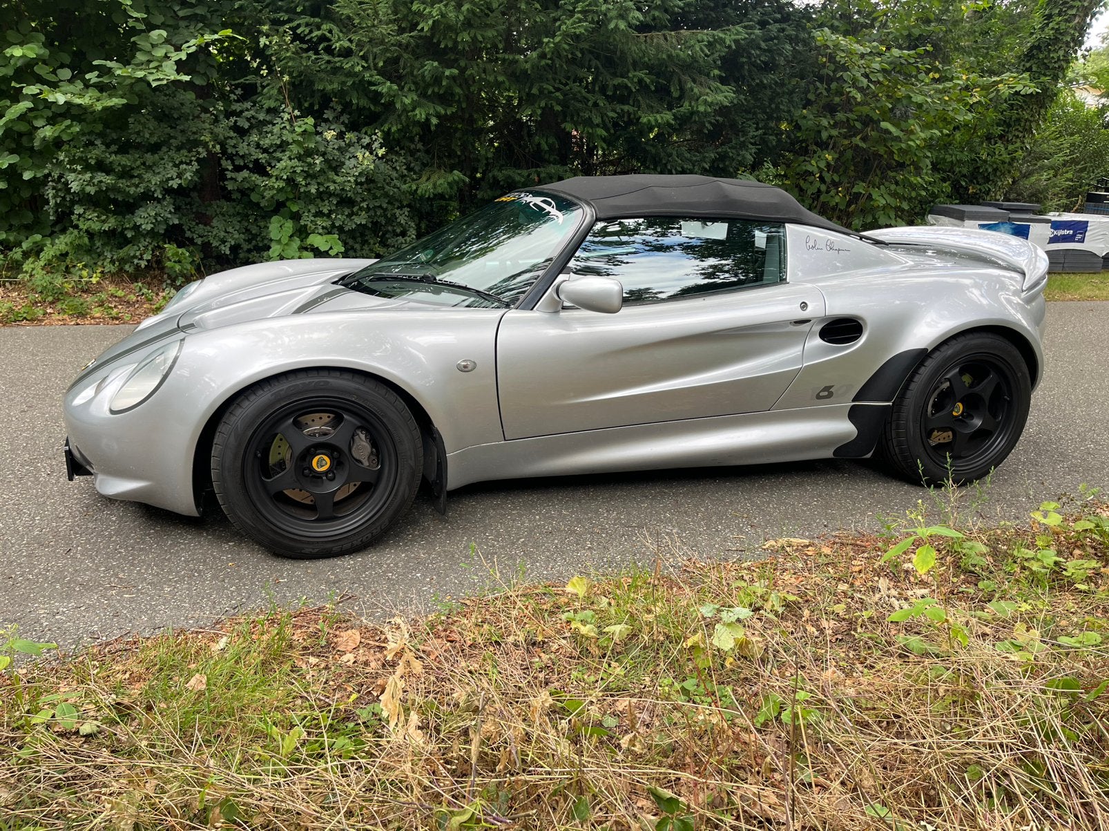 Lotus Elise S1 1998 160 sport uitgevoerd +ombouwdelen LHD, Zwart, 4 cilinders, 1796 cc, Leder