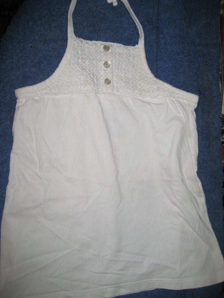WIt top, 116, Baby GAP, Ophalen of Verzenden, Zo goed als nieuw, Meisje, Overige typen