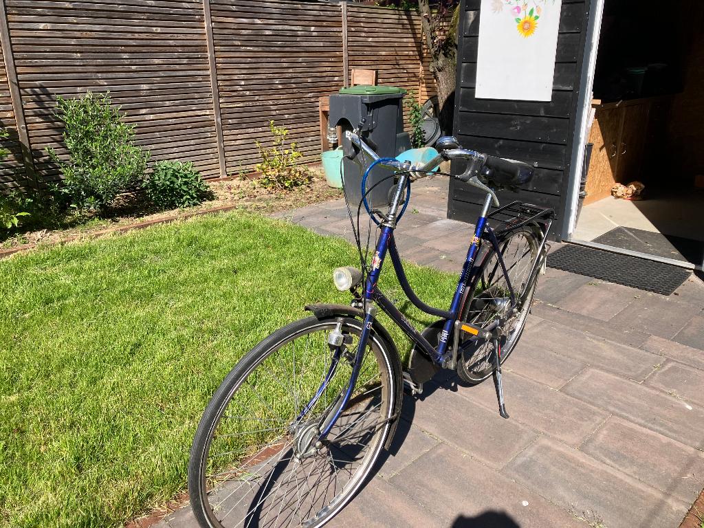 Union damesfiets, Fietsen en Brommers, Gebruikt, Versnellingen, 56 cm of meer, Ophalen