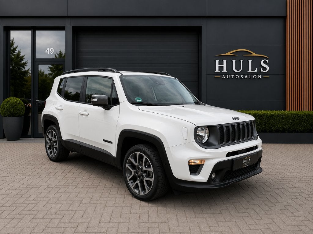 Jeep Renegade S PHEV 240pk 50km Elekt |4x4 | 2022 AUTOMAAT, Automaat, Stof, 4 cilinders, Wit