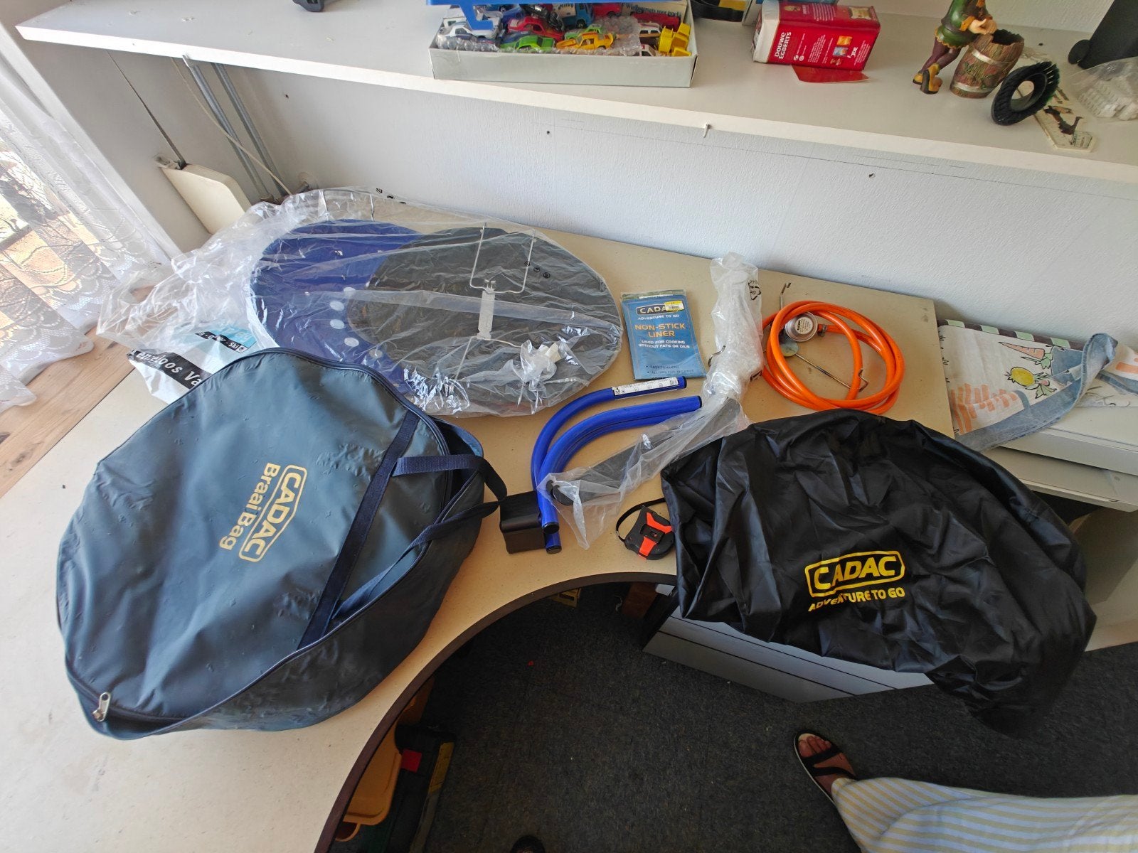 Cadac Braai Bag met BBQ-accessoires, Ophalen of Verzenden, Gebruikt, Cadac