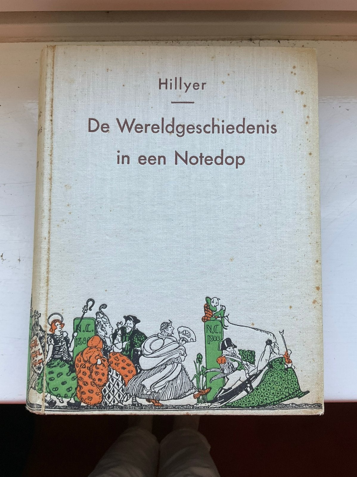 De Wereldgeschiedenis in een notedop, Ophalen of Verzenden