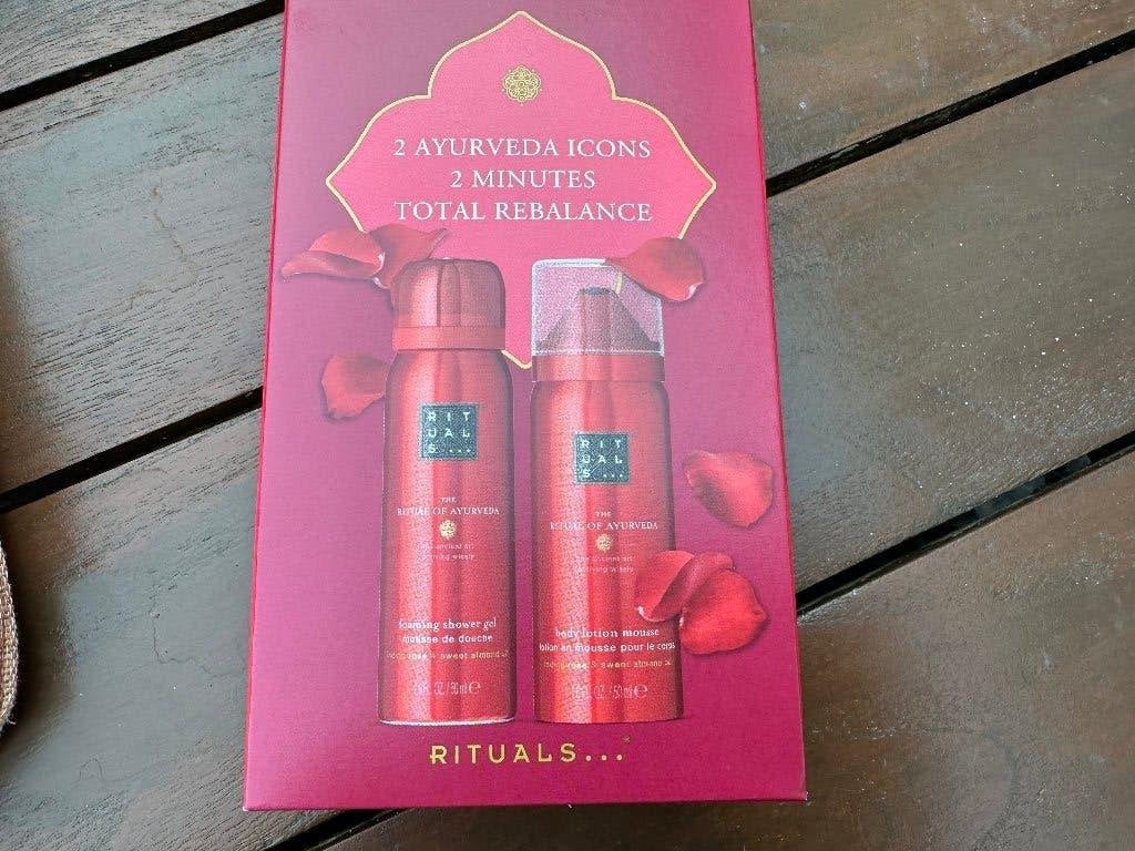 rituals setje ayurveda nieuw, Ophalen of Verzenden, Nieuw, Bad & Douche