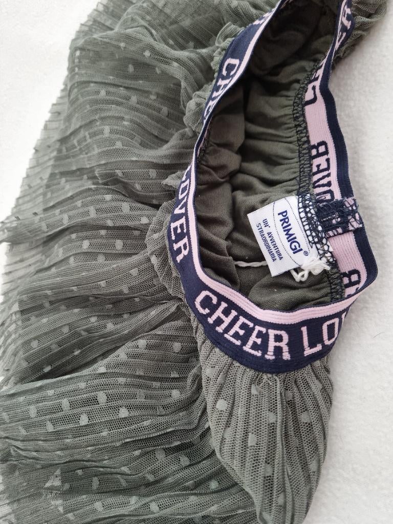 Tutu mini rokje meisje maat 74 groen baby kleding rok, Verzenden, Zo goed als nieuw, Meisje, Jurkje of Rokje