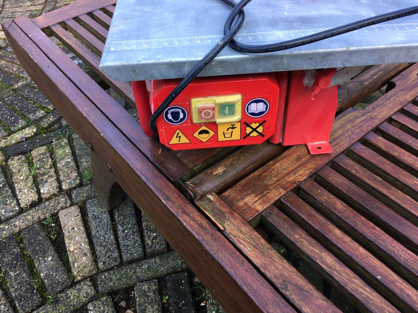 Tegelsnijder voor wand tegels, Ophalen, Gebruikt, Overige typen, Minder dan 5 m²