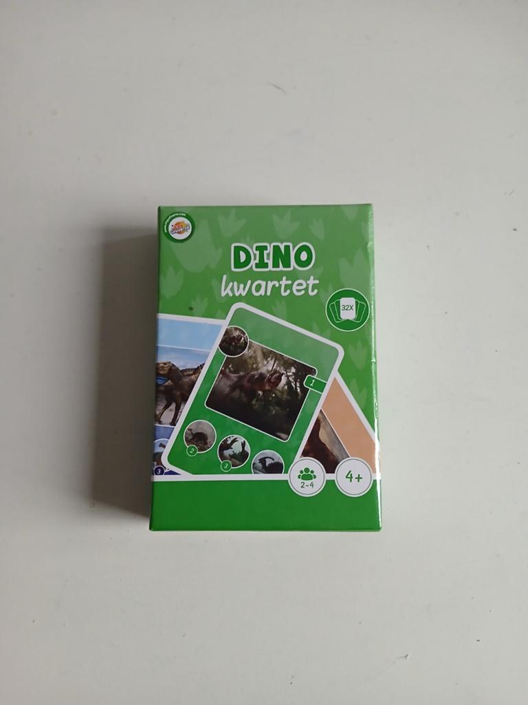 Dino Kwartetspel - Leuk voor jong en oud!, Een of twee spelers, Ophalen of Verzenden, Nieuw, Jumbo